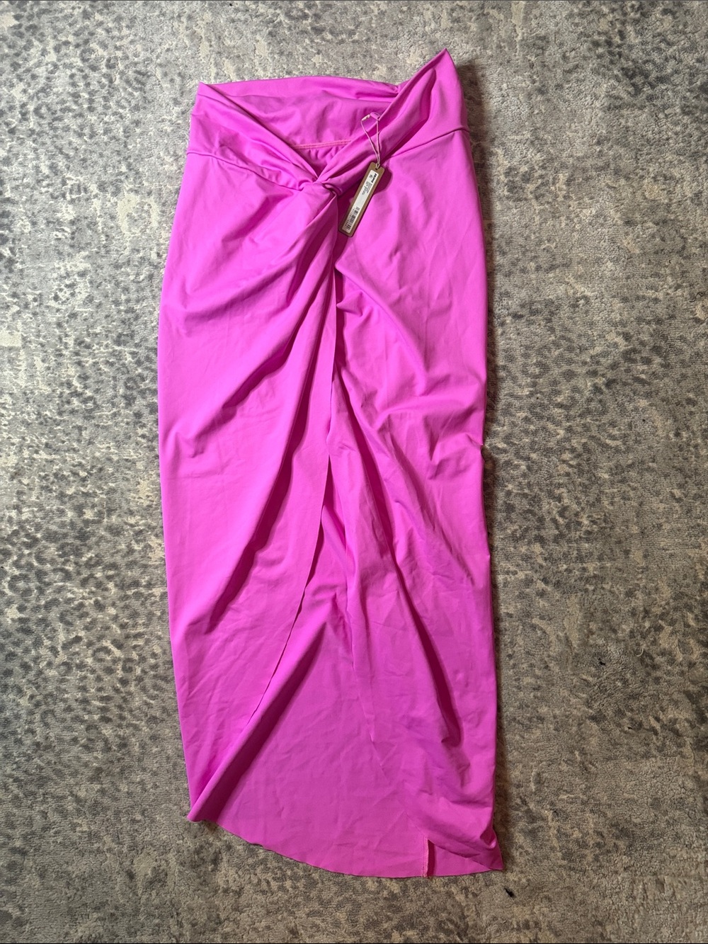 Skims Twist-Front Swim Sarong